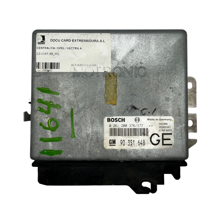 Calculateur moteur 0261200376/377 0 261 200 376/377