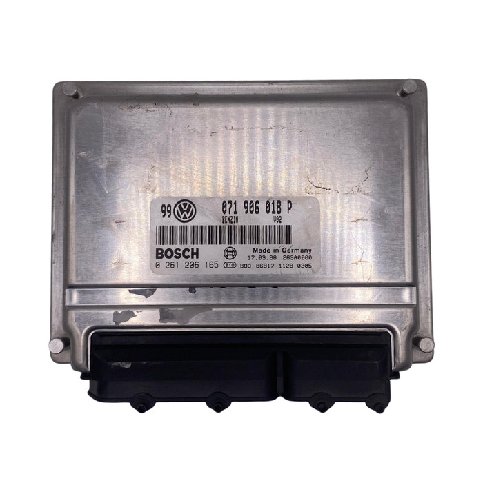 UNITÉ DE CONTRÔLE MOTEUR VOLKSWAGEN ECU 0261206165 0 261 206 165 071906018P 071 906 018 P