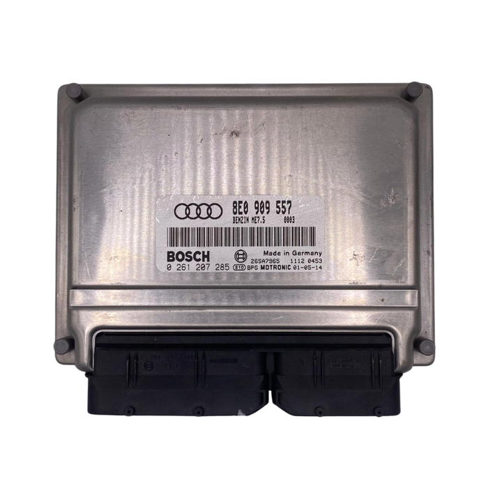 CONTROLADOR DE MOTOR ECU AUDI 0261207285 0 261 207 285 8E0909557 8E0 909 557