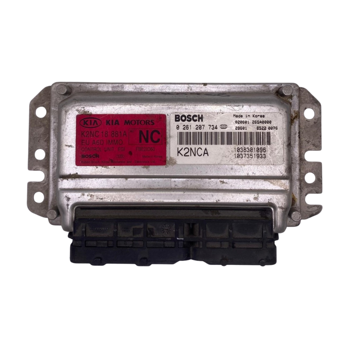 KIA SHUMA II 1.6 0261207734 0 261 207 734 K2NC18881A K2NC 18 881A