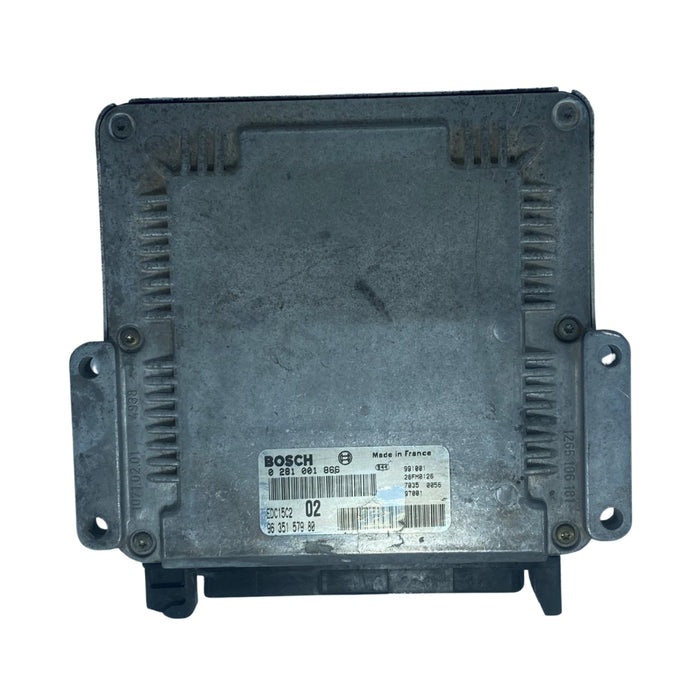 ECU CENTRALITA MOTOR PEUGEOT 206 2.0 0281001866 0 281 001 866 9635157980 96 351 579 80