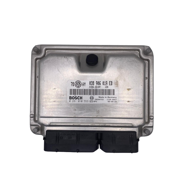 UNITÉ DE CONTRÔLE MOTEUR ECU AUDI 0281010553 0 281 010 553 038906019EB 038 906 019 EB