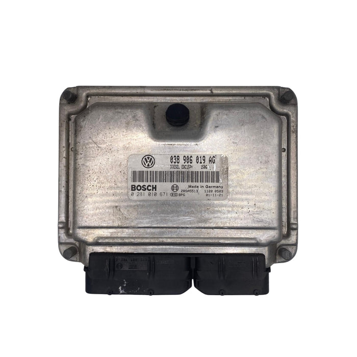 CONTROLADOR DE MOTOR ECU VW 0281010671 0 281 010 671 038906019AG 038 906 019 AG