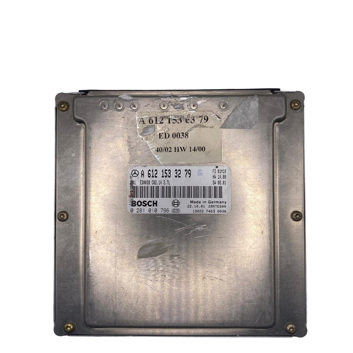 Calculateur moteur MERCEDES ML 163 0281010796 0 281 010 796 A6121533279 A 612 153 32 79