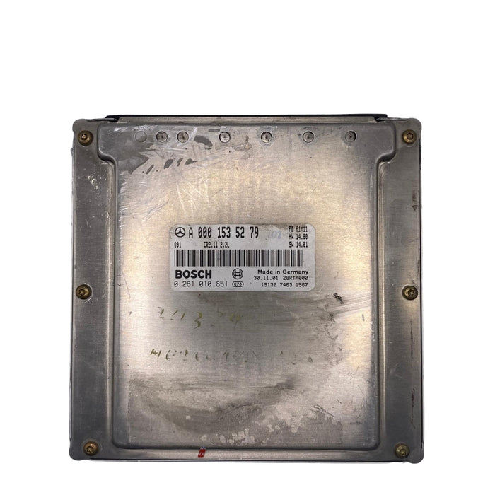 Calculateur moteur MERCEDES C220 2.2 0281010851 0 281 010 851 A0001535279 A 000 153 52 79