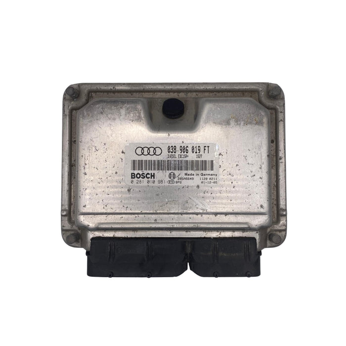 UNITÉ DE CONTRÔLE MOTEUR ECU AUDI 0281010981 0 281 010 981 038906019FT 038 906 019 FT
