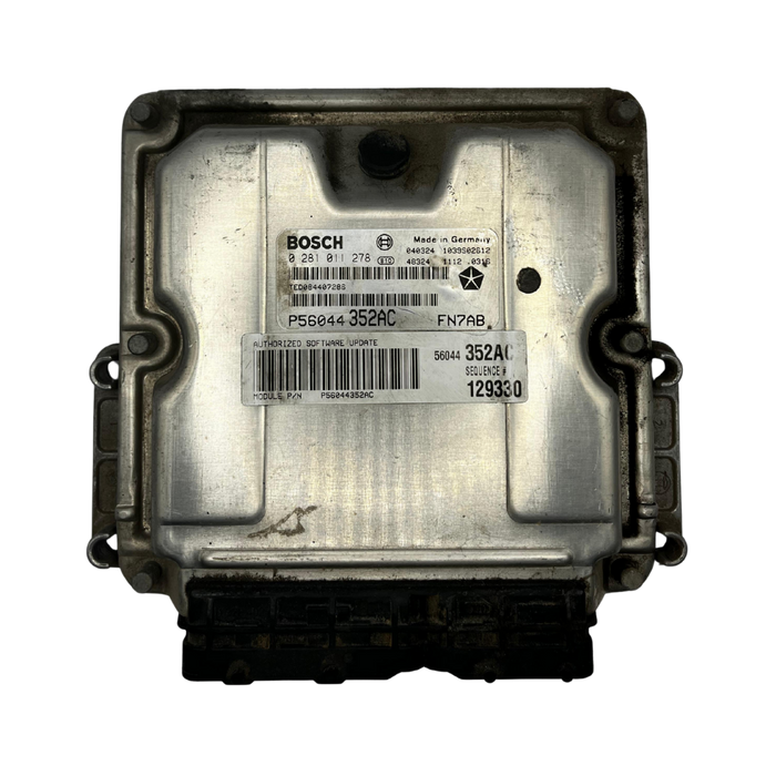 ECU CENTRALITA MOTOR JEEP GRAND CHEROKEE 2.5 0 281 011 278 0281011278 P56044352AC