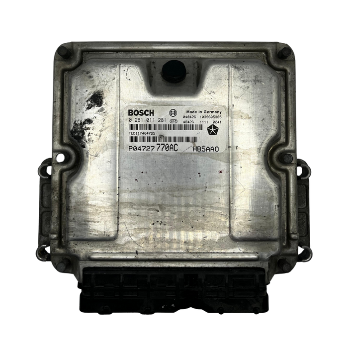 CONTROLADOR DE MOTOR ECU CHRYSLER VOYAGER 2.5 0 281 011 281 0281011281 P04727770AC