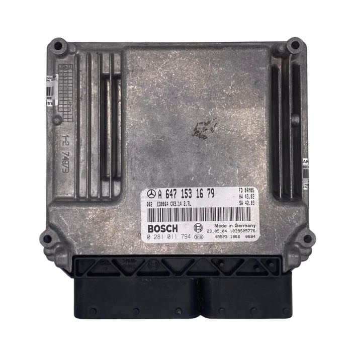 MERCEDES E270 0281011794 0 281 011 794 A6471531679 A 647 153 16 79