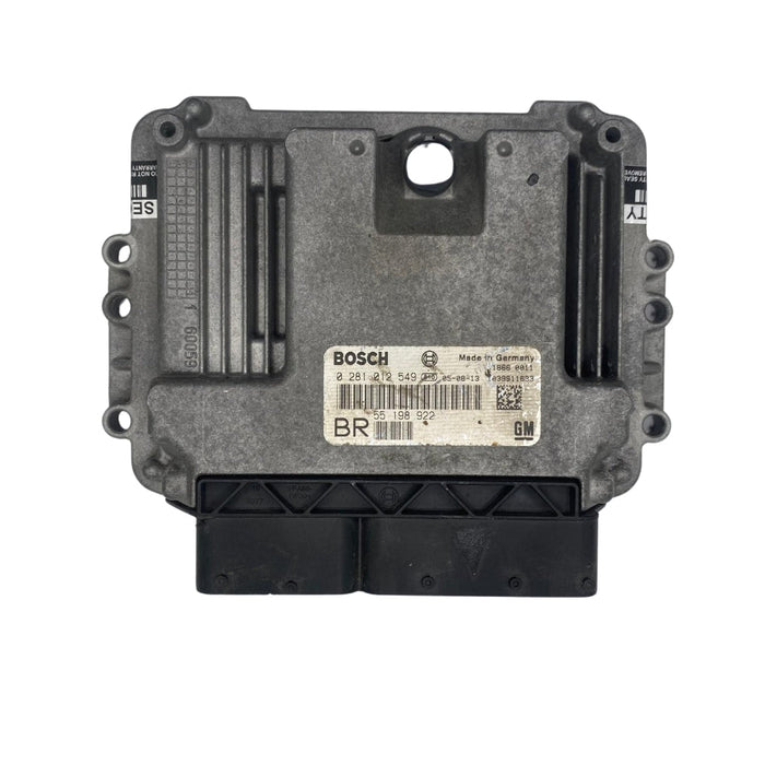 ECU CENTRALITA MOTOR OPEL ZAFIRA 1.9 0281012549 0 281 012 549 55198922 55 198 922 BR