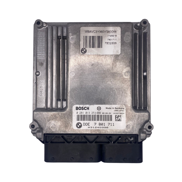 ECU CENTRALITA MOTOR BMW 320 0281013251 0 281 013 251 DDE7801711 DDE 7 801 711