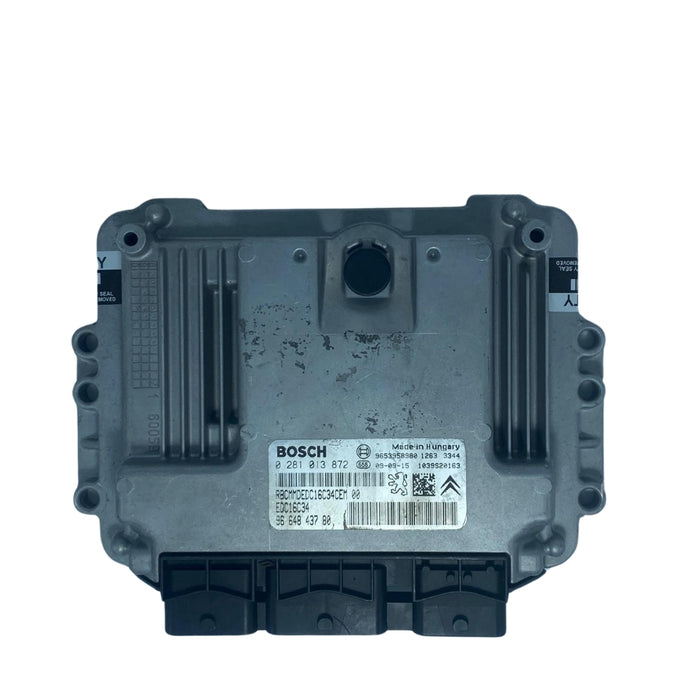 ECU CENTRALITA MOTOR PEUGEOT 207 0281013872 0 281 013 872 9664843780
