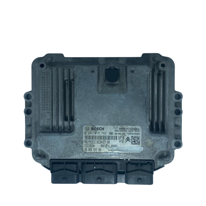 ECU CENTRALITA MOTOR PEUGEOT 0281015782 0 281 015 782 9666432280 96 664 322 80
