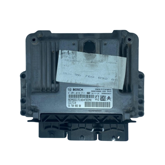 ECU CENTRALITA MOTOR PEUGEOT 0 281 016 711 0281016711 9676089280