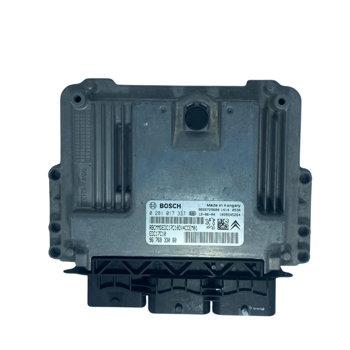ECU CENTRALITA MOTOR CITROEN 0 281 017 337 0281017337 96 768 330 80 9676833080