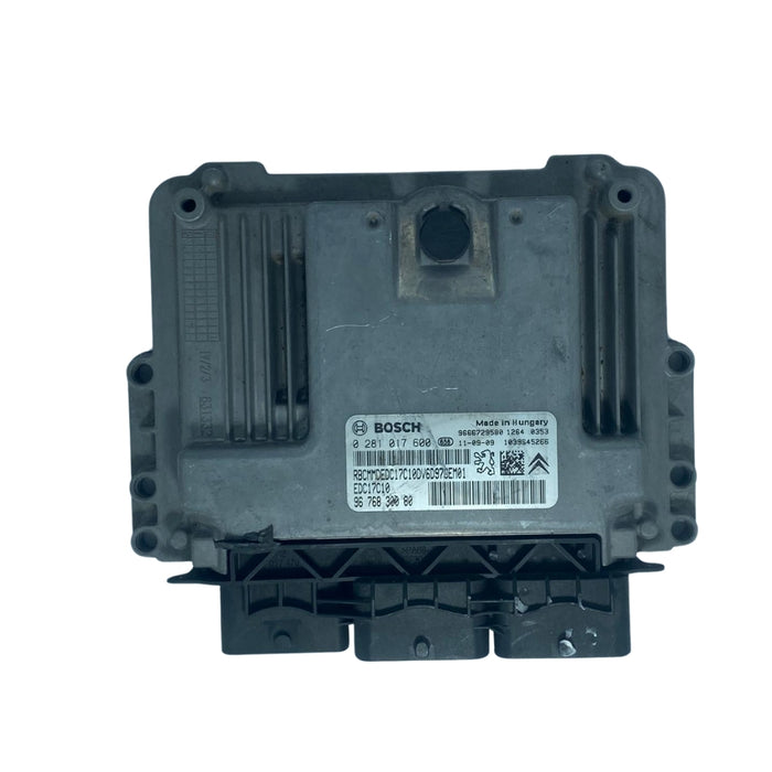 CONTROLADORA DE MOTOR ECU CITROEN 0281017600 0 281 017 600 9676830080 96 768 300 80