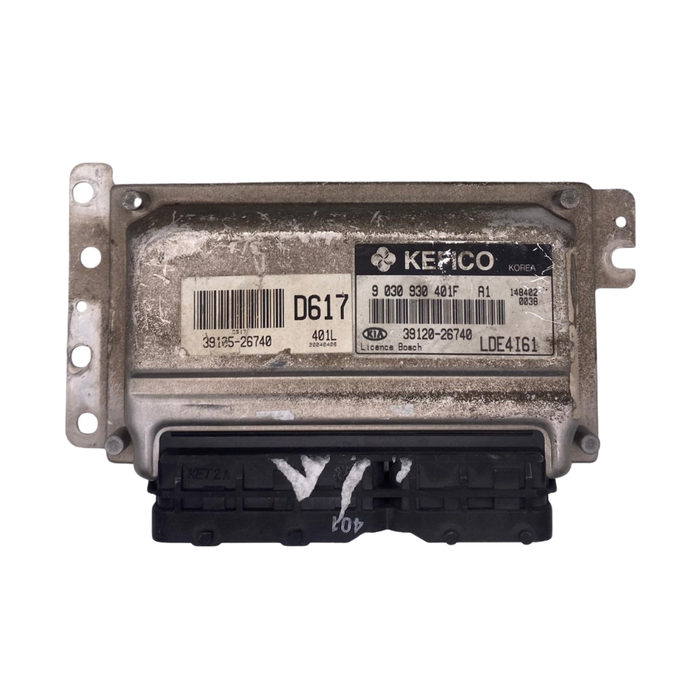 Unité de contrôle moteur ECU KIA 3912026740 39120-26740 9 030 930 401F 9030930401F LDE4I61 D617