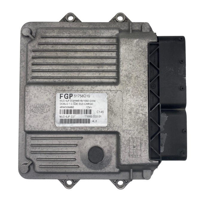 FIAT DOBLO 1.3 51758210 MJD 6F3.D3 MJD6F3.D3 MJD6F3D3