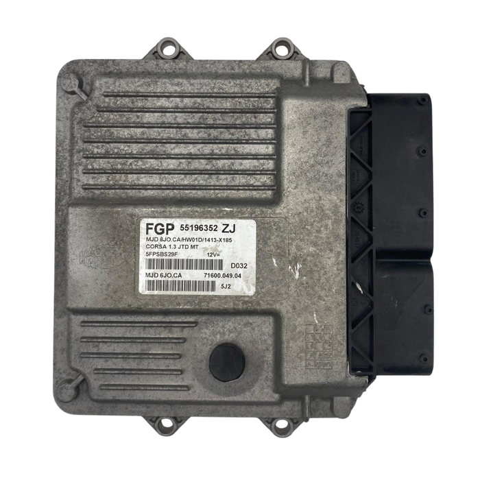 OPEL CORSA 1.3 55196352ZJ 55196352 ZJ MJD 6J0.CA MJD6J0.CA MJD6J0CA