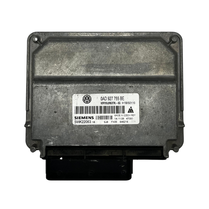 ECU DO MOTOR 5WK22063 18 5WK2206318 0AD 927 755B-E 0AD927755BE