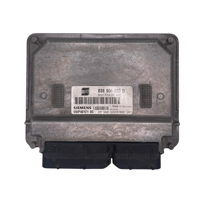 Unité de contrôle moteur ECU SEAT 5WP40121 05 5WP4012105 03E 906 033 D 03E906033D