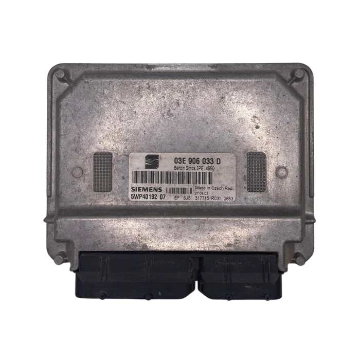 Calculateur moteur Seat Ibiza 5WP40192 07 5WP4019207 03E 906 033 D 03E906033D