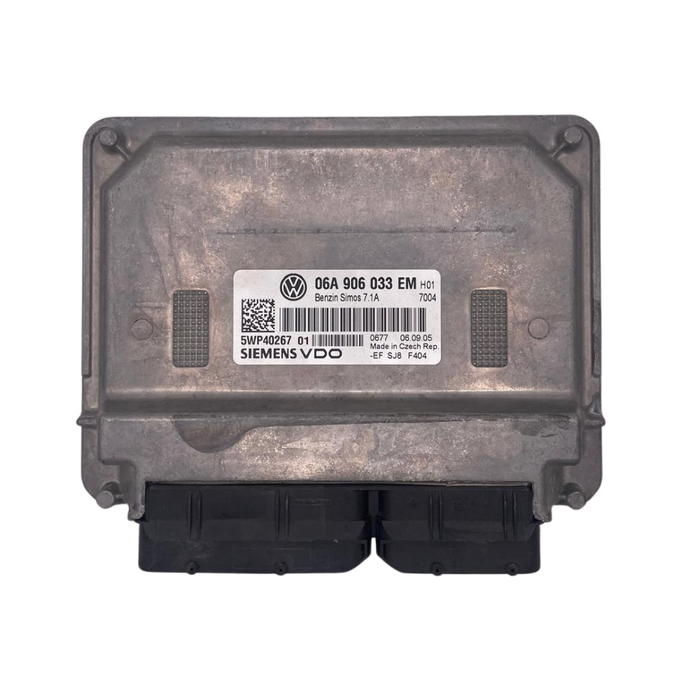Calculateur moteur VOLKSWAGEN GOLF 1.6 5WP40267 01 5WP4026701 06A 906 033 EM 06A906033EM