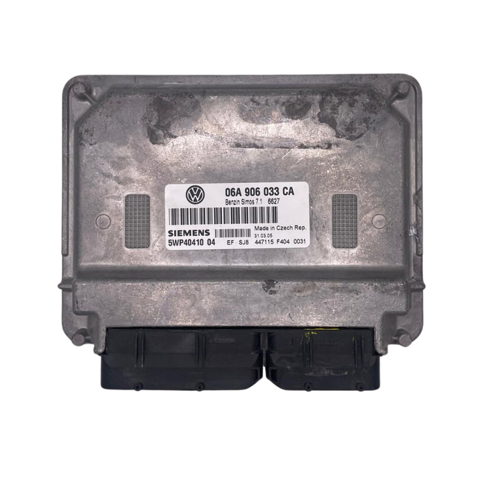 CONTROLADOR DE MOTOR ECU SKODA 5WP40410 04 5WP4041004 06A 906 033 CA 06A906033CA