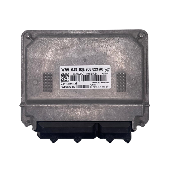 ECU CENTRALTA MOTEUR SIÈGE 5WP40912 05 5WP4091205 03E 906 023AC 03E906023AC