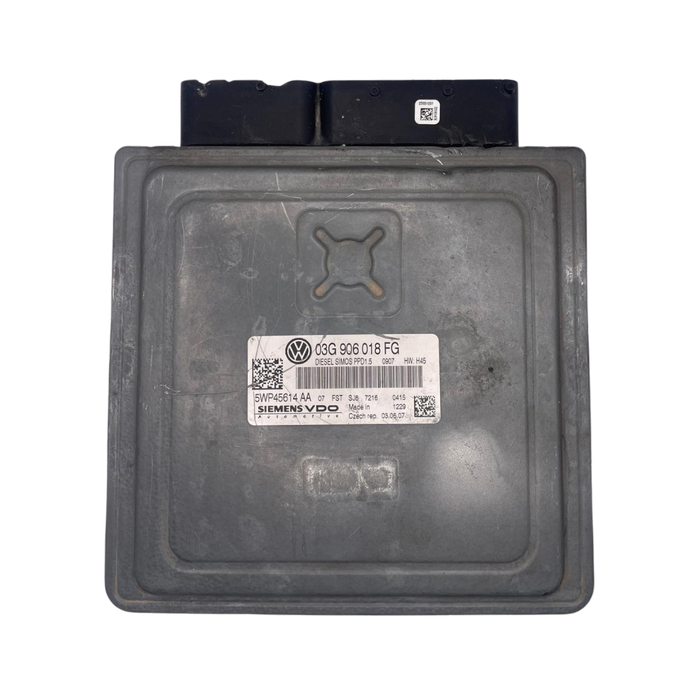 CONTROLADOR DE MOTOR ECU VOLKSWAGEN PASSAT 5WP45614AA 5WP45614 AA 03G906018FG 03G 906 018 FG SIMOS PPD1.5