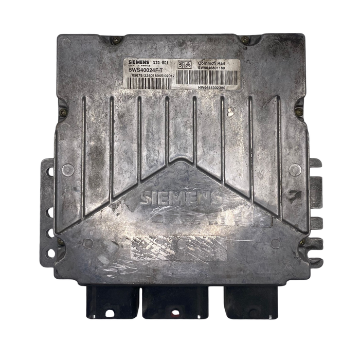 CONTROLADOR DE MOTOR ECU PEUGEOT 406 5WS40024F-T 5WS40024FT SID801 SW9646801180