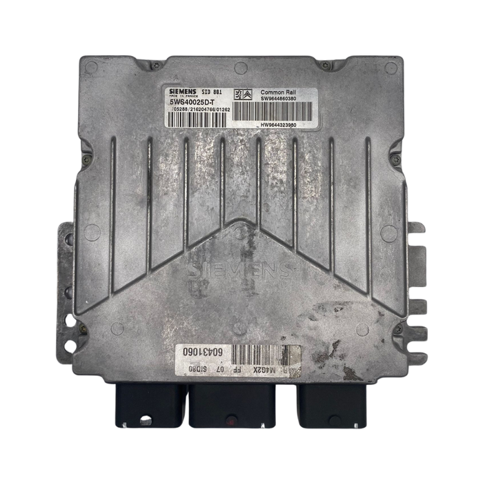 CITROEN BERLINGO 2.0 5WS40025D-T 5WS40025DT 9644860380 SID 801 SID801