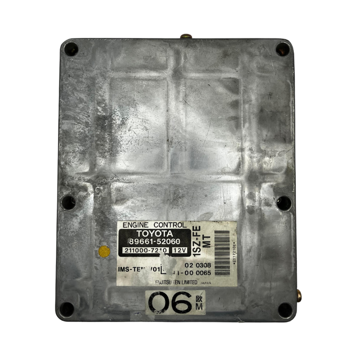 ECU DO MOTOR 89661-52060 8966152060 211000-7210 2110007210