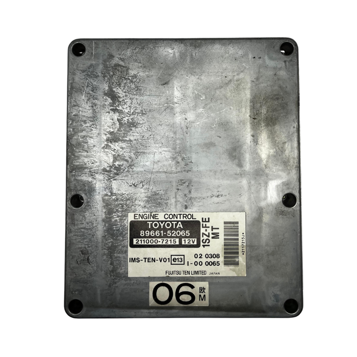 TOYOTA YARIS 1.0 89661-52065 8966152065 211000-7215 2110007215