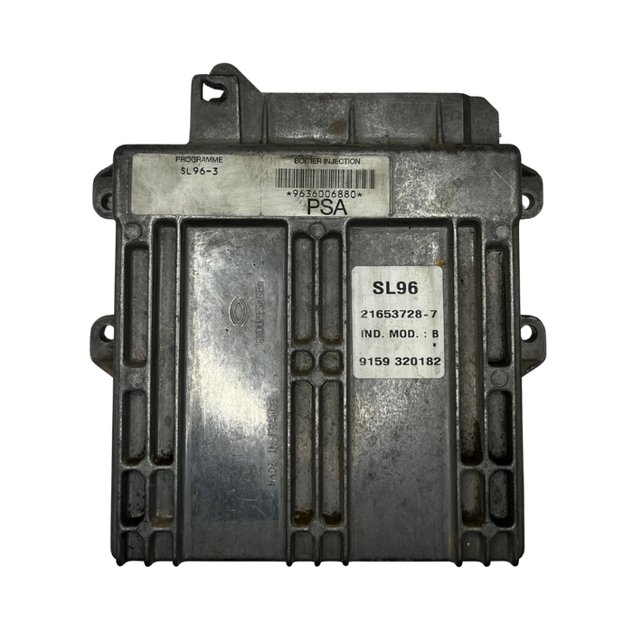 Calculateur moteur PEUGEOT SL96-3 SL963 21653728-7 216537287 9636006880