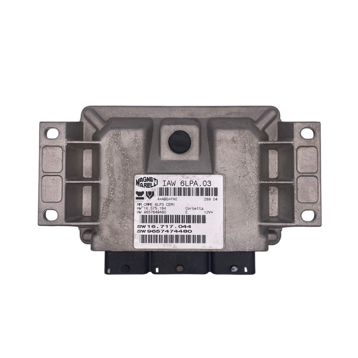 Calculateur moteur Peugeot 307 2.0 IAW 6LP1.23 IAW6LP1.23 IAW6LP123 9649795480 16686034