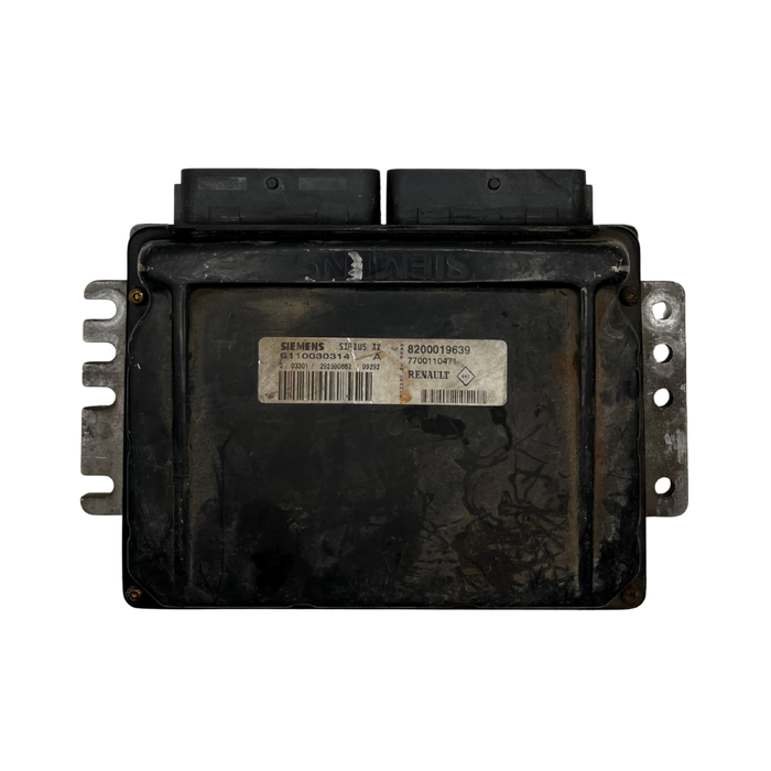 CONTROLADOR DE MOTOR ECU RENAULT CLIO 1.4 S110030314A S110030314 A 8200019639 SIRIUS 32