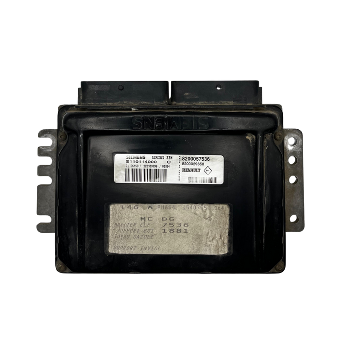 CONTROLADOR DE MOTOR ECU RENAULT S110114000C S110114000 C 8200057536 SIRIUS32N SIRIUS 32N