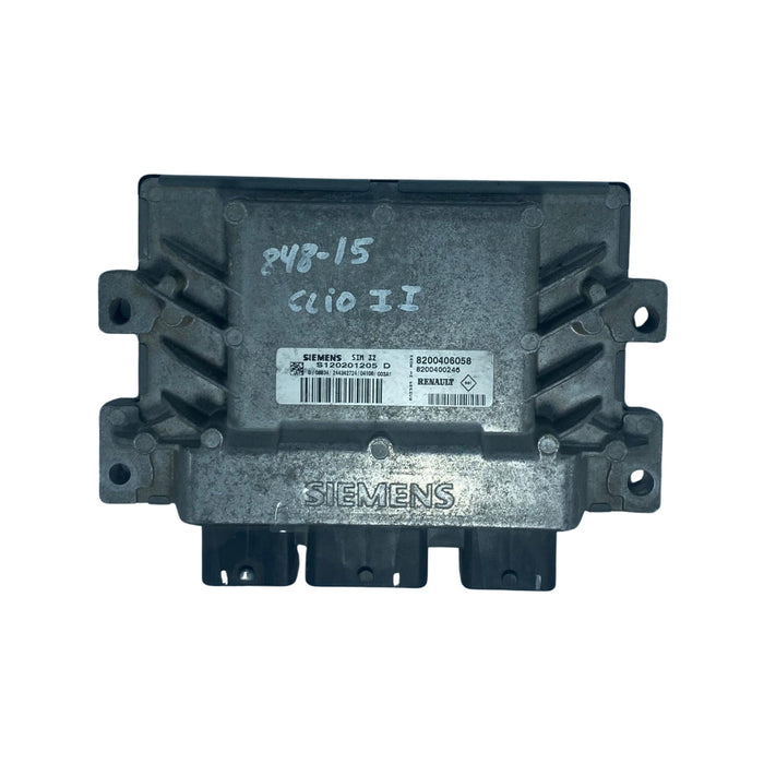 ECU DO MOTOR S120201205 D S120201205D 8200406058 SIM32