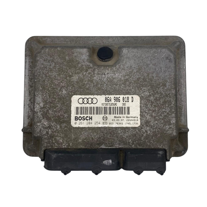 CONTROLADOR DE MOTOR ECU AUDI A3 1.8 0261204254 0 261 204 254 06A906018D 06A 906 018 D