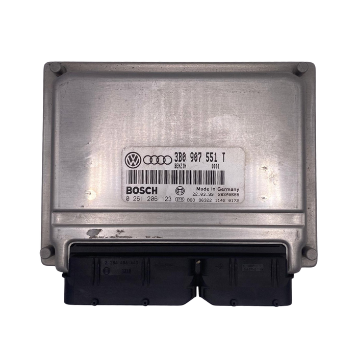 CONTROLADOR DE MOTOR ECU AUDI 0 261 206 123 0261206123 3B0907551T