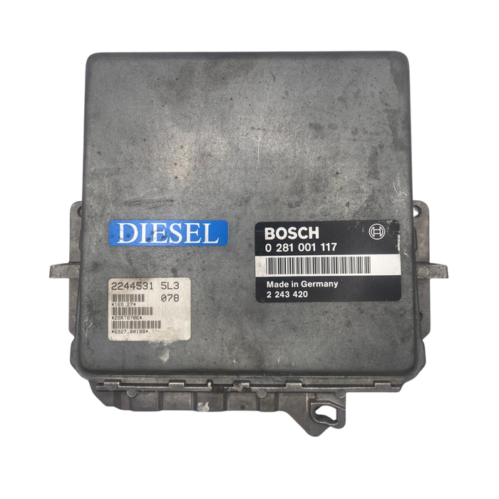 CONTROLADOR DE MOTOR ECU BMW 525 0281001117 0 281 001 117 2243423 2 243 420
