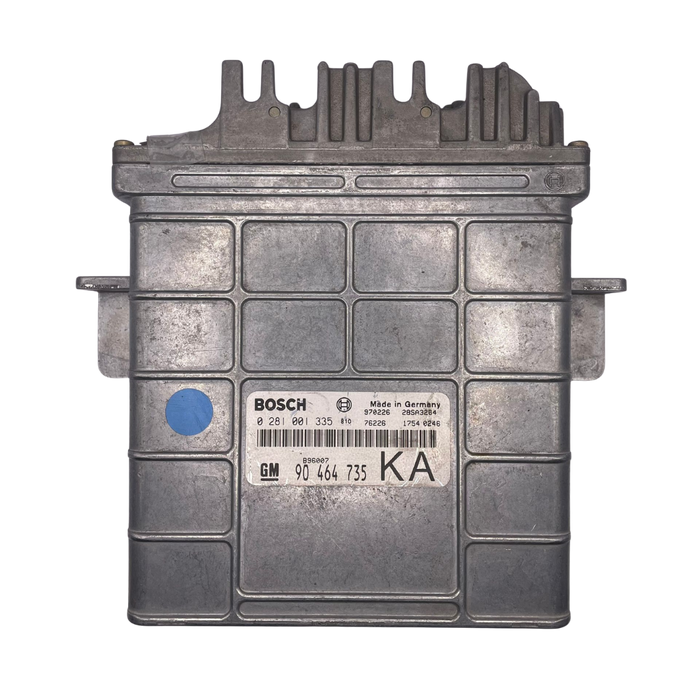 UNITÉ DE CONTRÔLE MOTEUR ECU OPEL VECTRA 0281001335 0 281 001 335 90464735 90 464 735