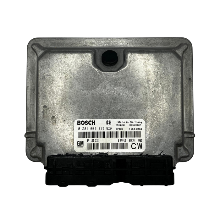 ECU CENTRALITA MOTOR OPEL VECTRA 2.0 DTI 0281001873 0 281 001 873 9136118