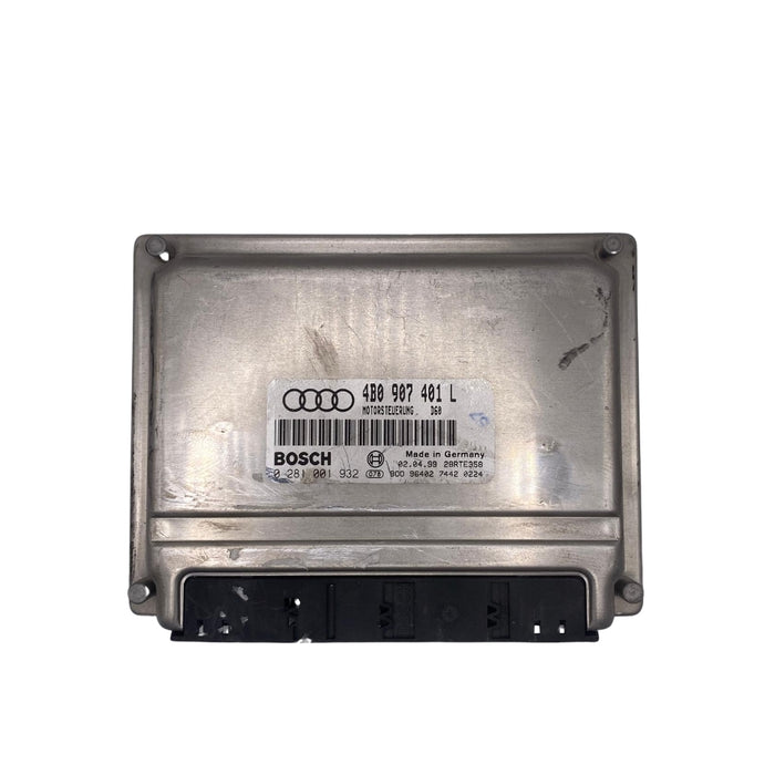 CONTROLADOR DE MOTOR ECU AUDI 0 281 001 932 0281001932 4B0907401L 4B0 907 401 L