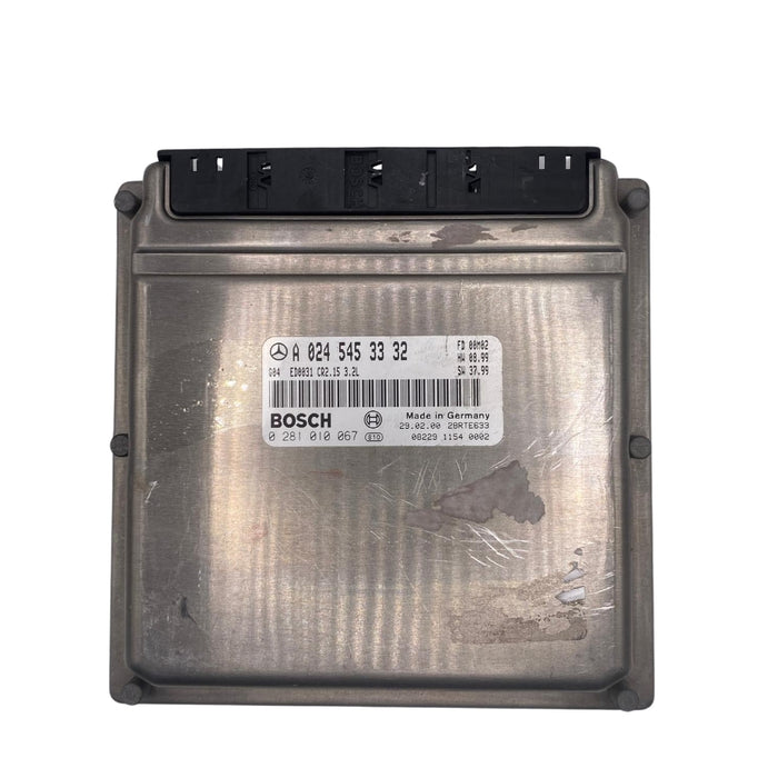 CONTROLADOR DE MOTOR ECU MERCEDES S320 0281010067 0 281 010 067 A0245453332 A 024 545 33 32