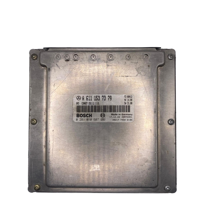 ECU CENTRALITA MOTOR MERCEDES C220 2.2 0281010607 0 281 010 607 A6111537379 A 611 153 73 79