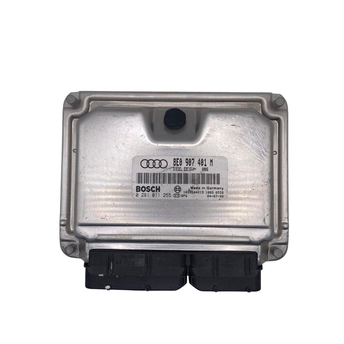 ECU MOTOR  AUDI A4 0281011255 0 281 011 255 8E0907401M 8E0 907 401 M