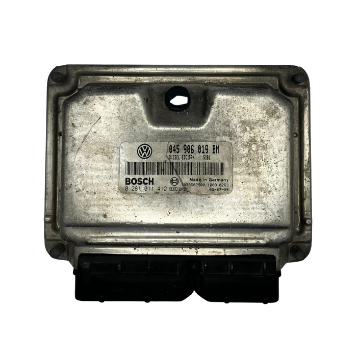 ECU MOTOR  0 281 011 412 0281011412 045 906 019 BM 045906019BM