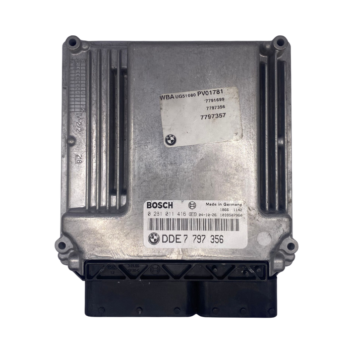 Unité de contrôle moteur BMW 320 ECU 0 281 011 416 0281011416 DDE7794880 DDE 7 794 880